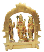 Brass Showpiece Ram Dharbar Statue - 7.5*3.3*7.3 Inch (BS884 C)