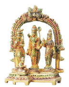 Brass Showpiece Ram Dharbar Statue - 7.5*3.3*7.3 Inch (BS884 C)