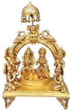 Brass Showpiece Ram Darbar God Idol Statue - 4*1.6*4.2 Inch (BS1394 C)