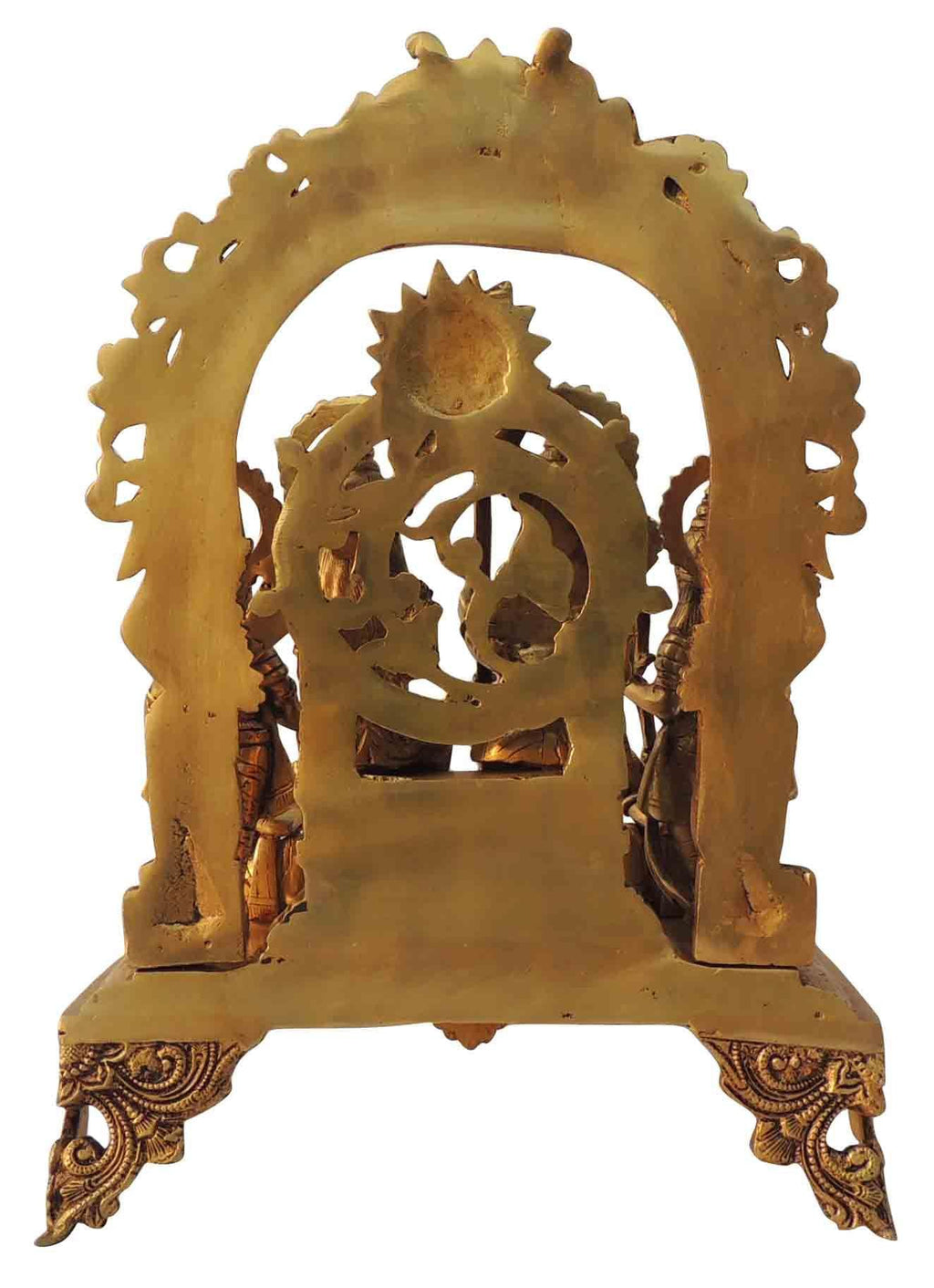 Brass Ram Darbar idol statue - 10.5*7*16.5 Inch (BS131 I)
