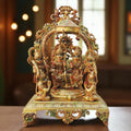 Brass Showpiece Ram Darbar God Idol Statue - 19*8.5*23.5 (BS131 S)
