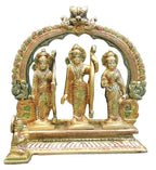 Brass Ram Darbar Same Base - 6.5*5*7 Inch (BS798 A)