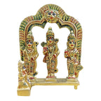 Brass Showpiece Ram Darbar God Idol Statue - 5*2.6*7 Inch (BS131 Z)