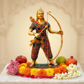 Brass Showpiece Ram Darbar God Idol Statue - 7.2*4.5*9 Inch (BS837 B)