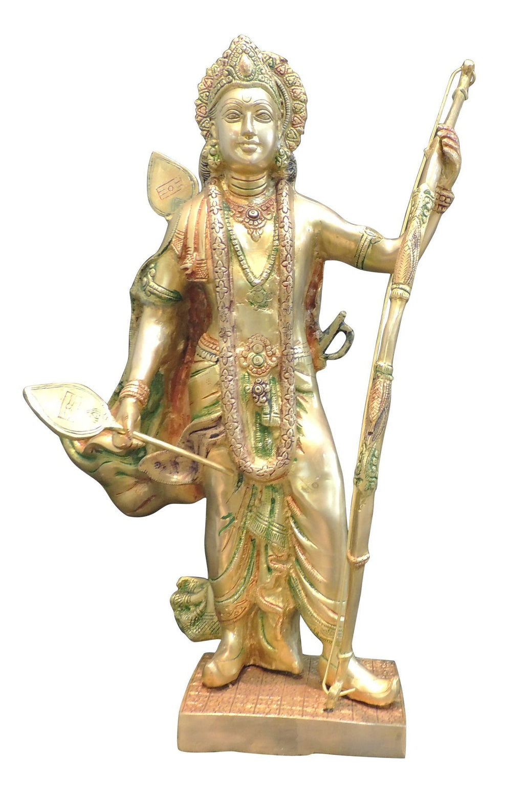 Brass Showpiece Ramlala God Idol Statue - 4.5*4*13 Inch (BS1738 E)