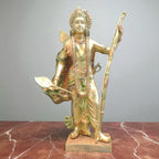 Brass Showpiece Ramlala God Idol Statue - 4.5*4*13 Inch (BS1738 E)
