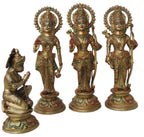 Brass Showpiece Ram Darbar God Idol Statue (BS1380 C)