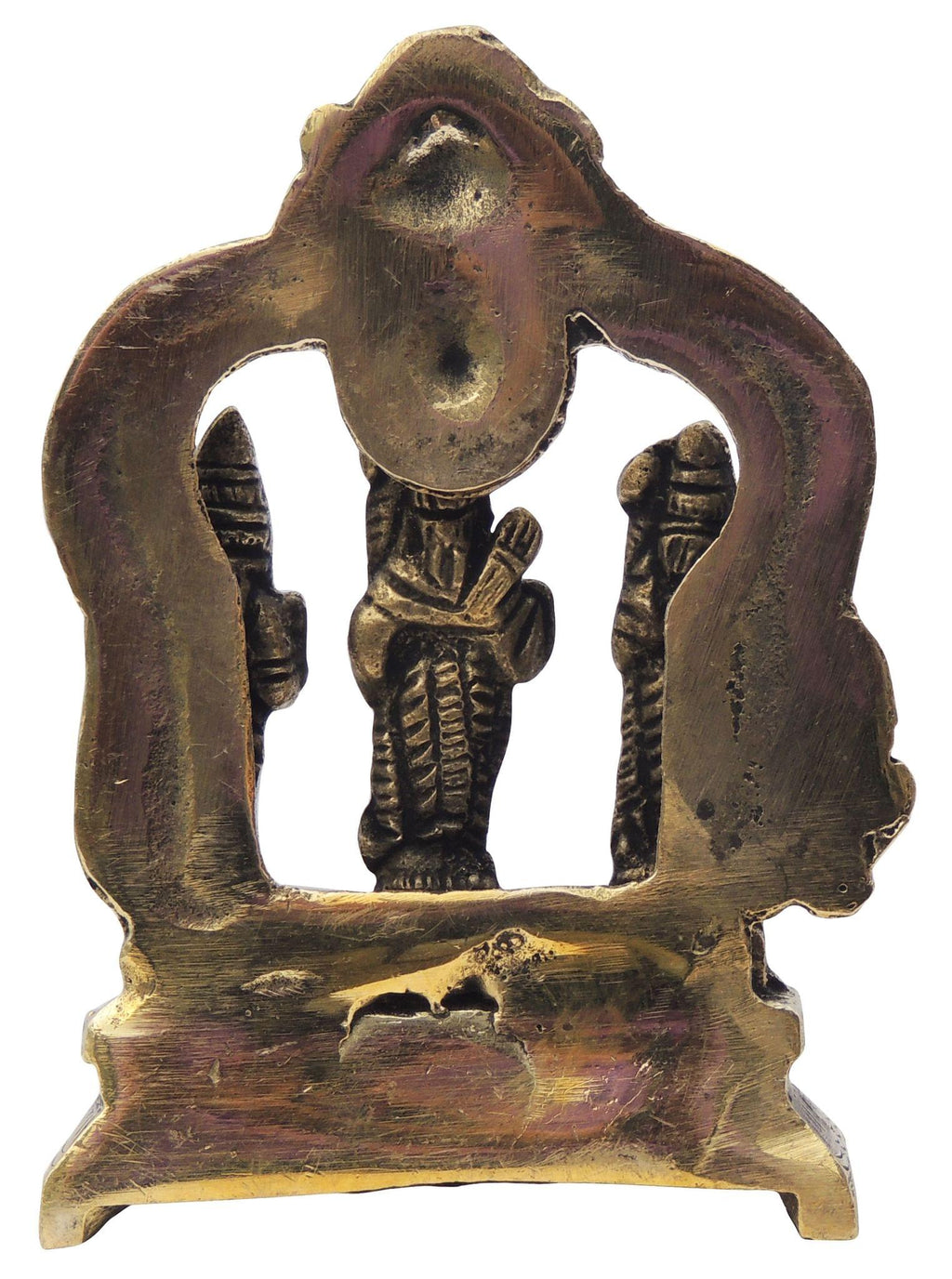 Brass Ram Darbar on same base Idol Statue - 7.1*3.5*9.5 Inch (BS131 X)