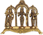 Brass Showpiece Ram God Idol Statue - 4*4*12.5 Inch (BS1395 H)