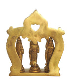 Brass Showpiece Ram Darbar God Idol Statue - 7.5*2.5*7.5 Inch (BS1394 I)