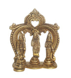 Brass Showpiece Ram Darbar God Idol Statue - 7.5*2.5*7.5 Inch (BS1394 I)