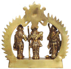 Brass Showpiece Ram Darbar God Idol Statue (BS1380 D)