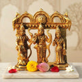 Brass Showpiece Ram Darbar God Idol Statue - 5.5*2.5*7 (BS131 M)