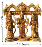 Brass Showpiece Ram Darbar God Idol Statue - 5.5*2.5*7 (BS131 M)