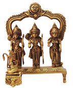 Brass Showpiece Ram Darbar God Idol Statue - 10*5.5*15 Inch (BS1134 G)