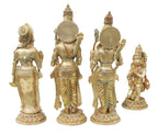 Brass Showpiece Ram Ji Statue Idol  - 5.5*5.5*20 Inch (BS1424 R )