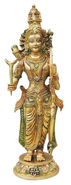 Brass Showpiece Ayodhya Ram Mandir Temple - 7.2*5.5*5 Inch (BS1466 D)