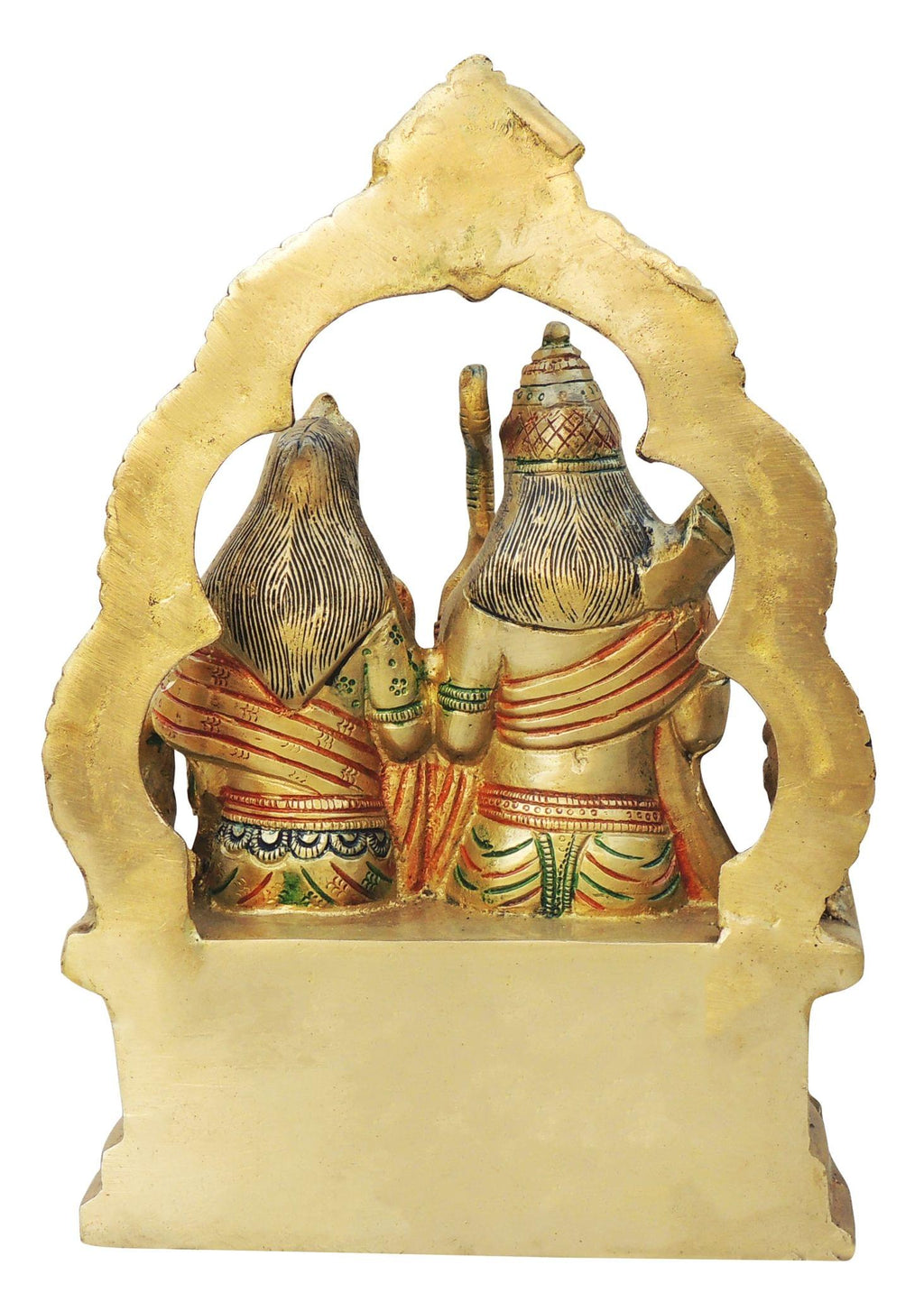 Brass Showpiece Ram Darbar Statue - 9.5*5*13 Inch (BS1506 A)