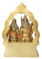 Brass Showpiece Ram Darbar Statue - 9.5*5*13 Inch (BS1506 A)