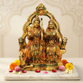 Brass Showpiece Ram Darbar Statue - 9.5*5*13 Inch (BS1506 A)