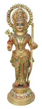 Brass Showpiece Ram Darbar God Idol Statue - 12.*8*18 Inch (BS131 R)