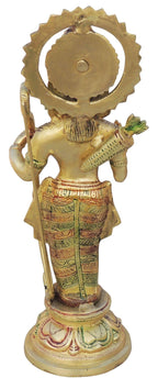 Brass Showpiece Ram Darbar God Idol Statue - 12.*8*18 Inch (BS131 R)