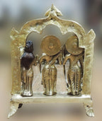 Brass Showpiece Ram parivar/ Ram darbar Idol statue  -5.5*3*6.5 Inch (BS131 H)