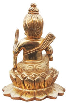 Brass Showpiece Ramlala God Idol Statue - 6*6.5*9 Inch (BS1682 G)