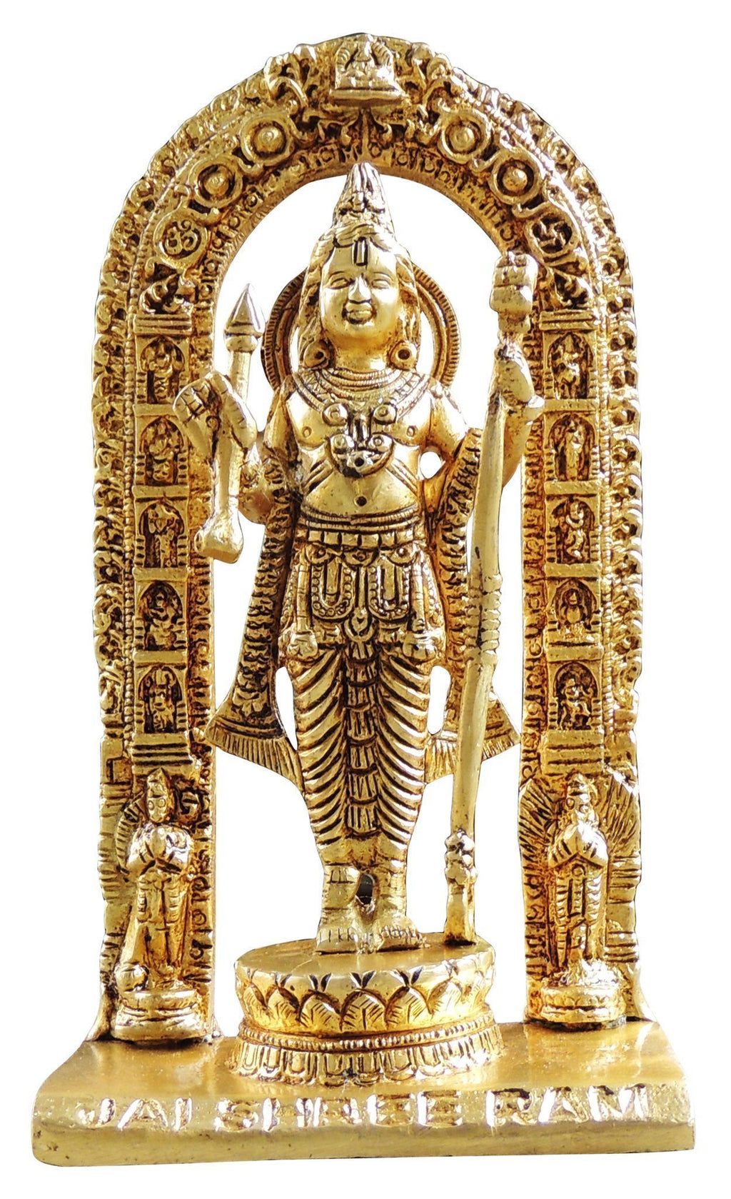 Brass Showpiece Ramlala God Idol Statue - 4*2.5*7 Inch (BS1717 F)