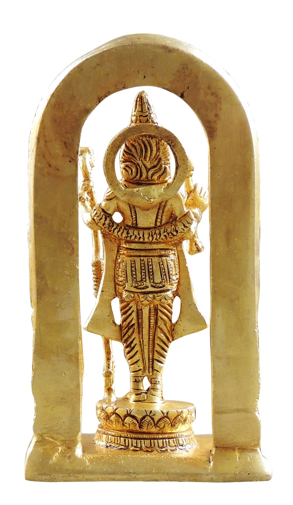 Brass Showpiece Ramlala God Idol Statue - 4*2.5*7 Inch (BS1717 F)