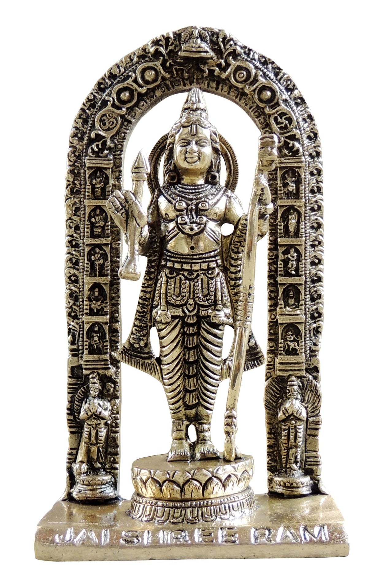 Brass Showpiece Ram Ji God Idol Statue - 15*5.5*23 Inch (BS1358 J)