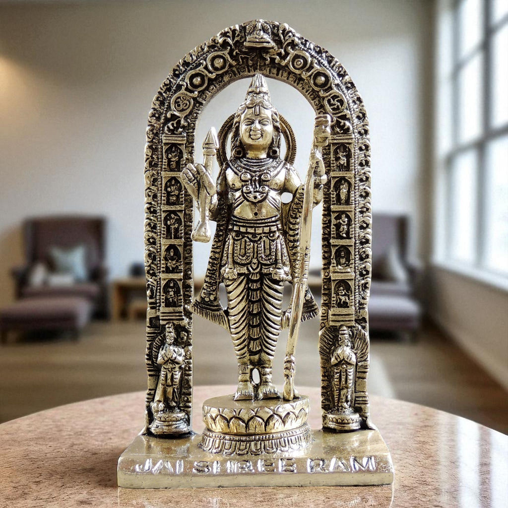 Brass Showpiece Ram Ji God Idol Statue - 15*5.5*23 Inch (BS1358 J)