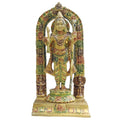 Brass Ram Darbar Idol Statue - Mini Pooja Room Decor - 2.7*1.5*2.7 Inch (BS1728 C)