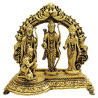 Brass Showpiece Ram Darbar God Idol Statue - 4*2*4 Inch (BS1910 C)
