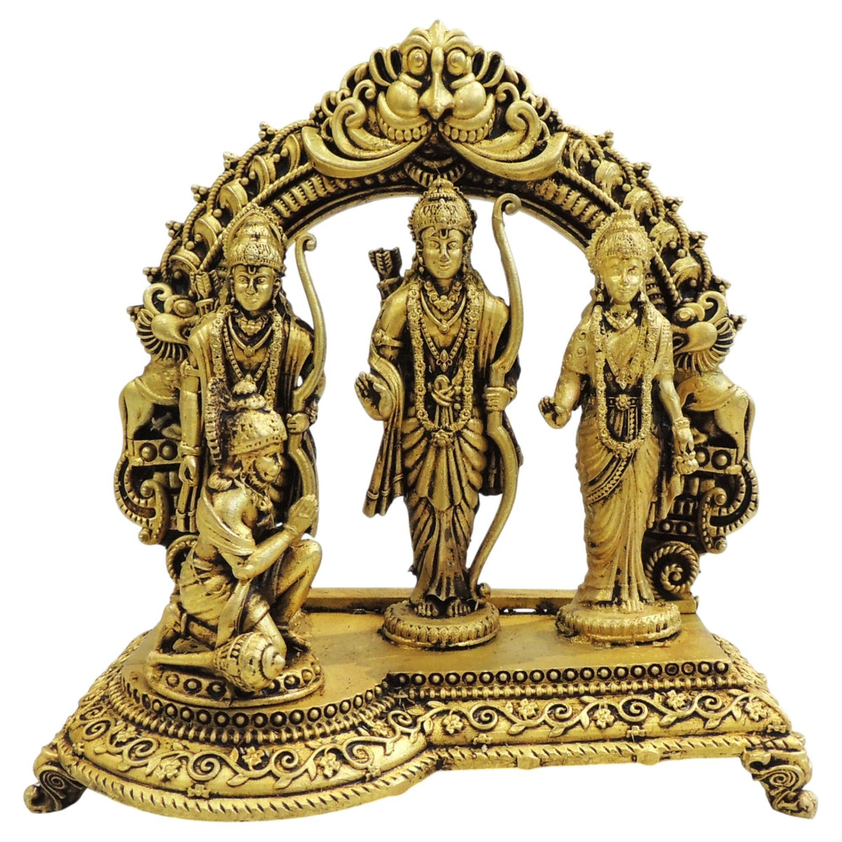 Brass Showpiece Ram Darbar God Idol Statue - 4*2*4 Inch (BS1910 C)