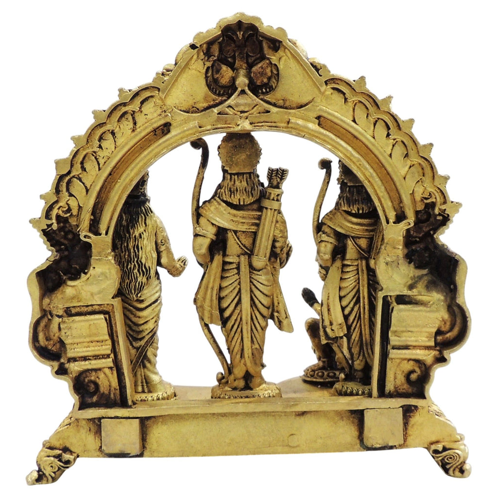 Brass Showpiece Ram Darbar God Idol Statue - 4*2*4 Inch (BS1910 C)