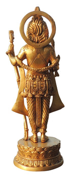 Brass Showpiece Ramlala God Idol Statue - 4.5*4*13 Inch (BS1738 F)
