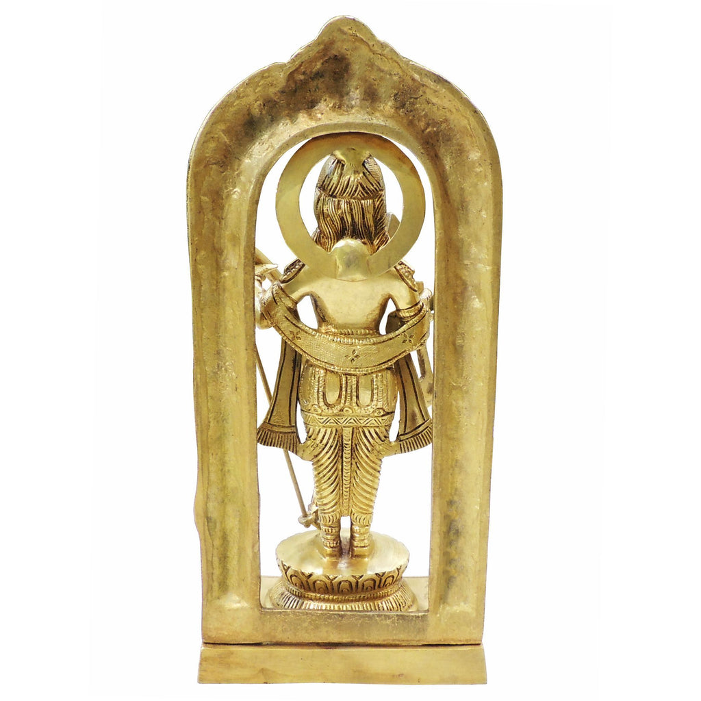 Brass Showpiece Black Ramlala Statue - 5.5*3.5*11.7 Inch (BS1738 T)