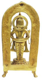 Brass Showpiece Ram Lala God Idol Statue - 3.7*2*6.5 Inch (BS1717 G)