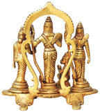 Brass Showpiece Ram Seeta ji Sitting Idol/ Statue -7*4*10 inch (BS1463 C)