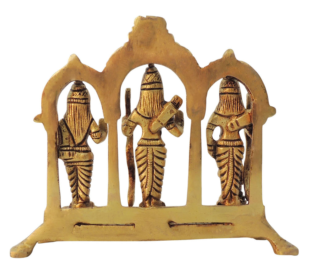 Brass Showpiece Ram Darbar On Same Base God Idol Statue  - 9*5*12 inch (BS131)