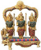 Brass Showpiece Ram Ji God Idol Statue - 6*3*11 Inch (BS1358 D)