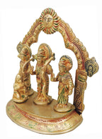 Brass Showpiece Ram Ji Statue - 5.3*5.3*15 Inch (BS886 R)