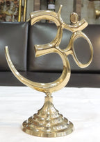 Brass Home Decor Standing Om - 5.5*2.7*7.5 Inch (F785 E)