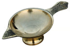 Brass Table Decor Oil Lamp Deepak No. 0 - 3*1.6*0.8 inch