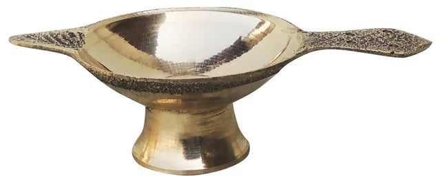 Brass Table Decor Oil Lamp Deepak No. 1 - 3.5*2.8*1 inch