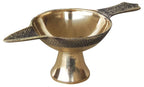 Brass Table Decor Oil Lamp Deepak No. 5 - 6.4*3*2.3 inch