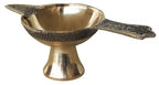Brass Table Decor Oil Lamp Deepak No. 5 - 6.4*3*2.3 inch