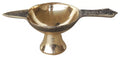Brass Table Decor Oil Lamp Deepak No. 5 - 6.4*3*2.3 inch