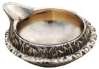 Brass Table Decor Oil Lamp Kuber Deepak - 2.5*2*0.9 inch (Z140 B)